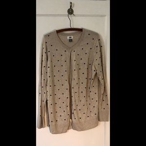 ⭐️-OLD NAVY POLKA DOT CARDIGAN-